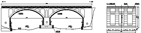 復合主拱圈加固雙跨空腹式石拱橋應用與研究