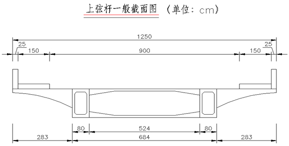 120米跨桁架拱橋檢測 